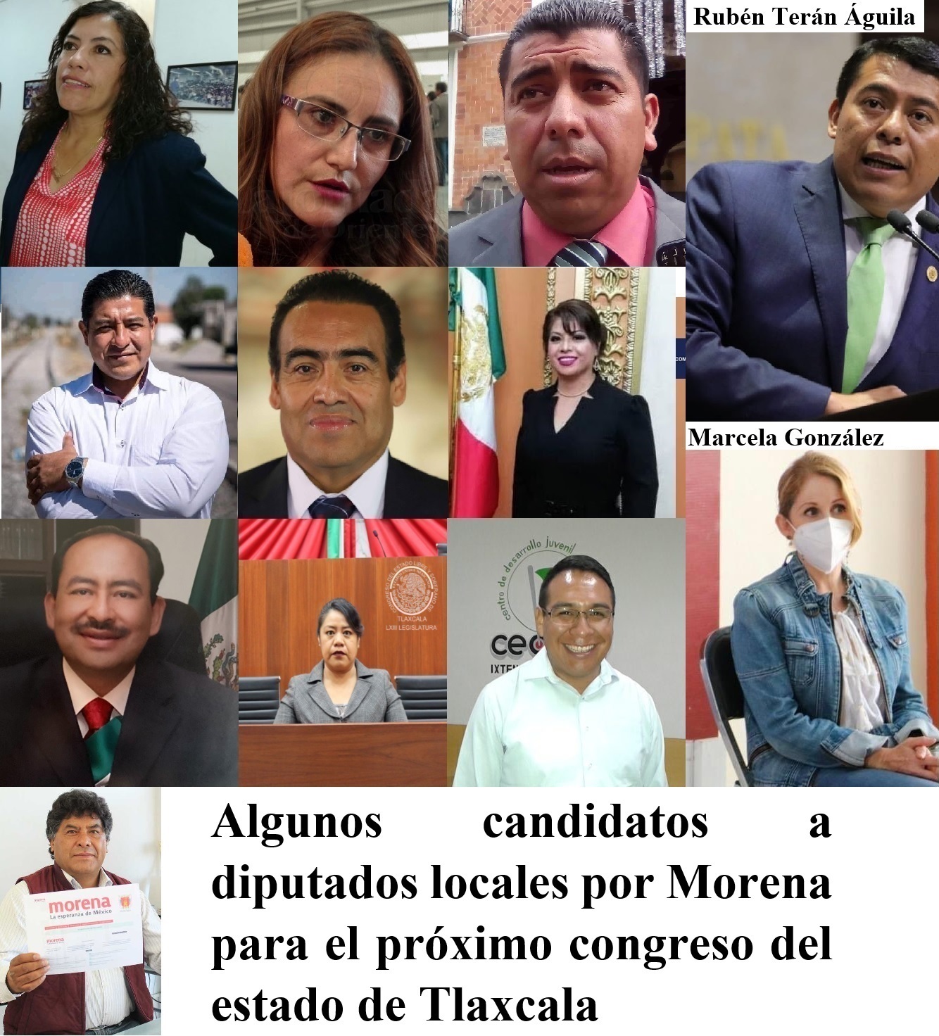 Polémica alrededor de candidaturas por Morena/Tlaxcala, diputaciones  locales - OjoAguila