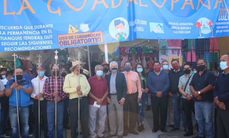 Inauguran “Tianguis Artesanal y Textil La Guadalupana” en Ixcotla -  OjoAguila